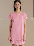 Camicia da notte noidinotte manica corta elegante 3193 3194