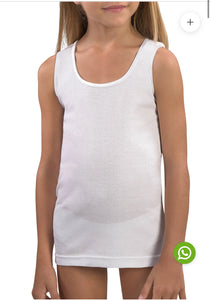 Canotta spalla larga bimba mabrat 100% cotone 522