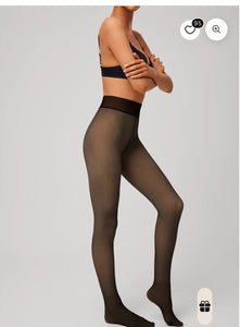 Leggings termico effetto velato 190den Y.mora