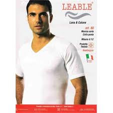 M/manica lanacotone uomo a v leable op 33 B72