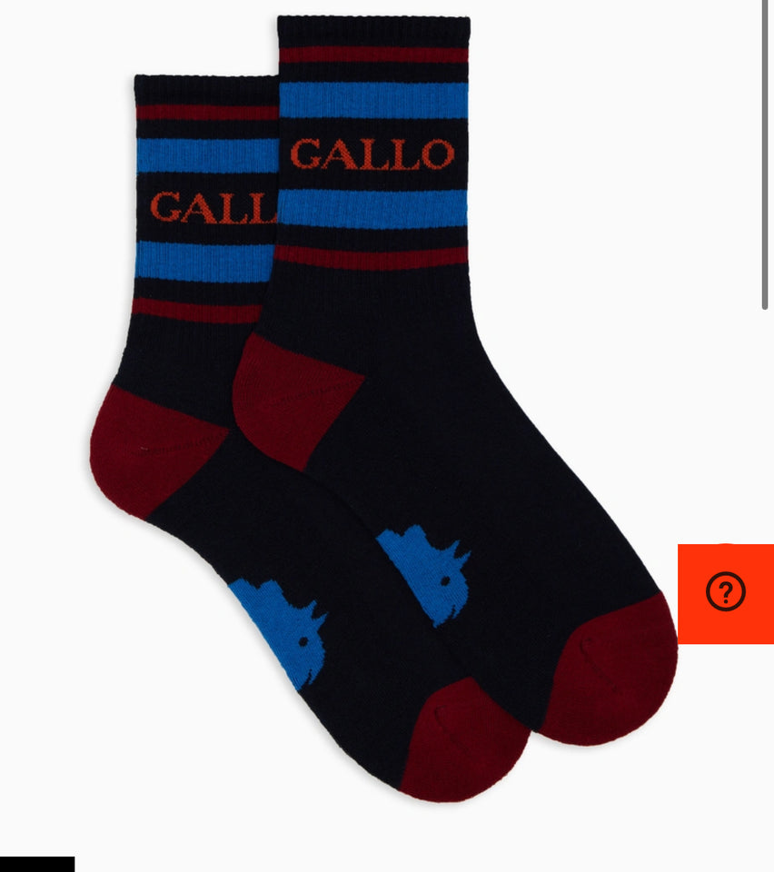 Calzino gallo di spugna