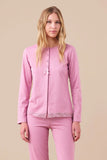 Pigiama caldo cotone donna noidinotte semplice Aperto Jersey invernale  9440
