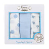 Quadrato di garza neonato Nancy Baby – Cotone delicato multiuso 515