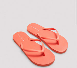 Infradito basic da spiaggia color corallo e tiffany tinta unita 86194 86290 i