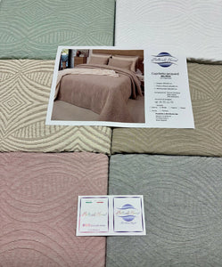 Copriletto jacquard botticelli belinda lavorato