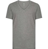 T-shirt ragno cotone a v