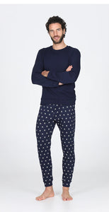 Pigiama julipet fantasia pantalone caldo cotone galbiate