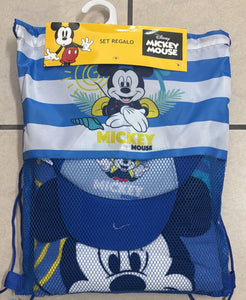 Set regalo disney telo mare+cappellino+zainetto