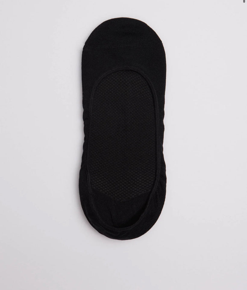 Calzini da yoga e pilates in cotone nero 17392