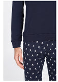 Pigiama julipet fantasia pantalone caldo cotone galbiate