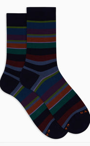 Calze corte a riga gallo 50636