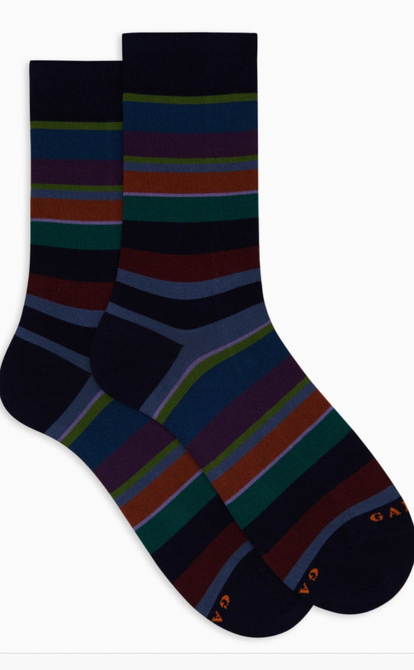 Calze corte a riga gallo 50636