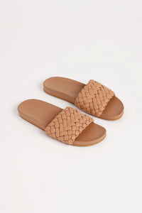 Ciabatta donna gomma treccia banda Noidinotte