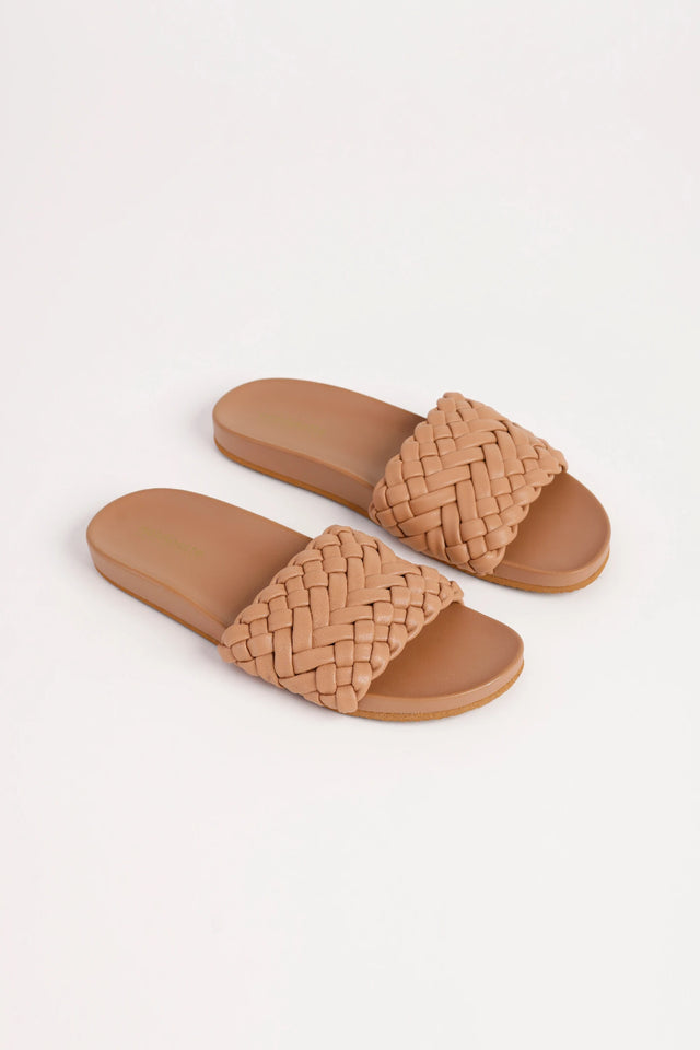 Ciabatta donna gomma treccia banda Noidinotte
