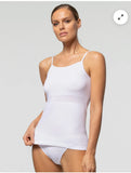 Spalla stretta microfibra Pompea top