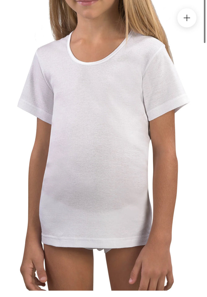 Mezza manica bimba 100% cotone mabrat 524