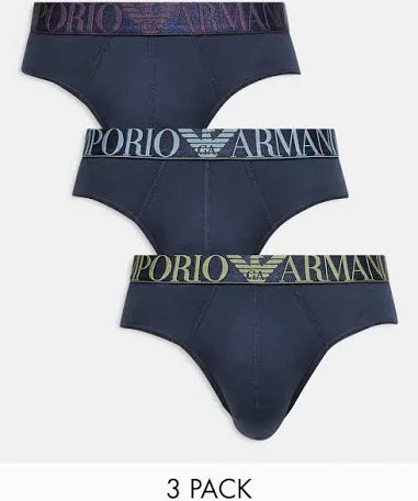 Slip armani scritta grande