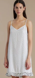 Camicia da notte viscosa noidinotte bretellina 3251