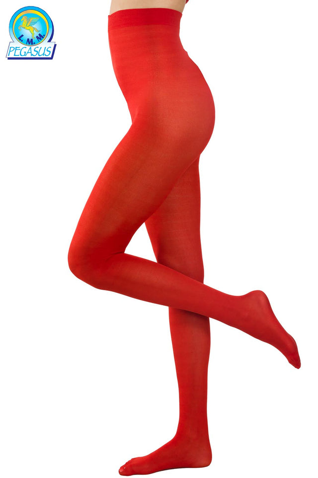 Calzamaglia rossa donna 120 den