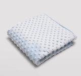 Coperta per neonato a pois 25016