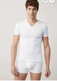T-shirt a v termica ysabel mora uomo 70100