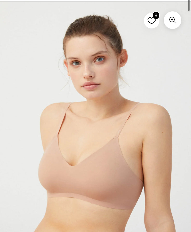 Bralette senza ferretto di lycra 10035