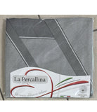 C.lenzuola percalle geometrico 2 posti MAXI 270