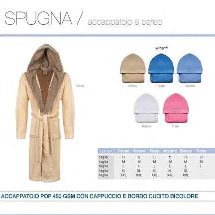 Accappatoio botticelli microspugna