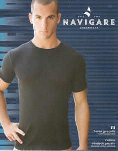 Mezza manica girocollo navigare cotone 513