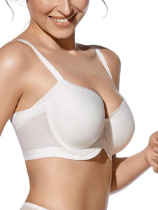 Reggiseno violetta Selene coppa C-D banda laterale larga
