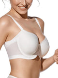 Reggiseno violetta Selene coppa C-D banda laterale larga