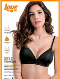 Reggiseno kelly love and bra triangolo senza ferro