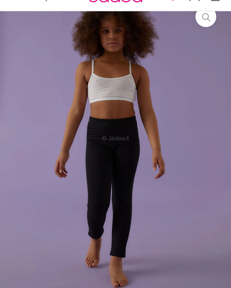 Leggings bimba in cotone felpato Jadea 342 490