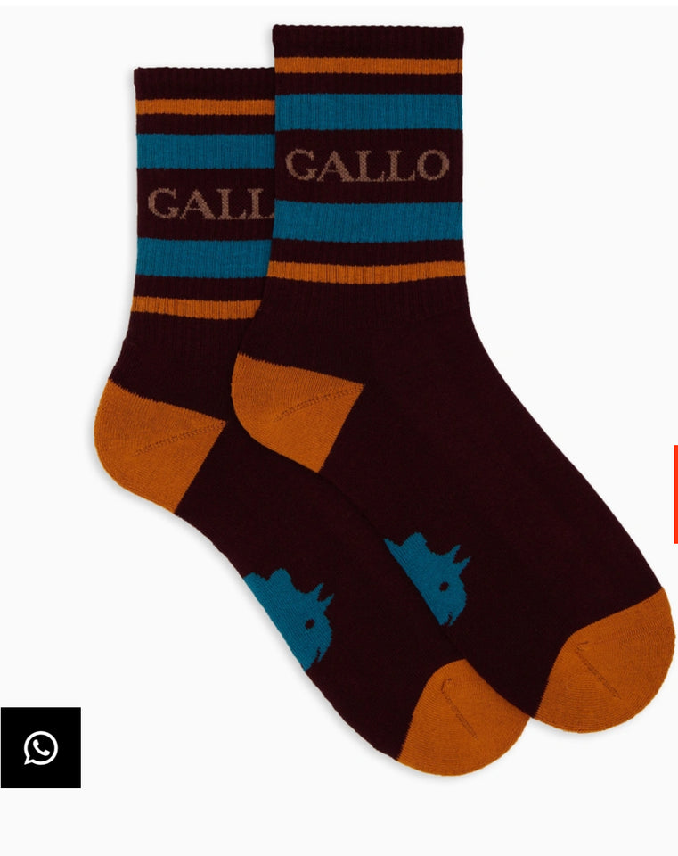 Calzino gallo di spugna