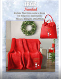 Plaid Irge  con borsa natalizio e miranda (maculato)