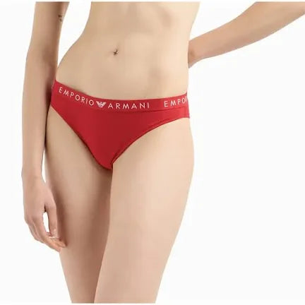Slip armani donna rosso