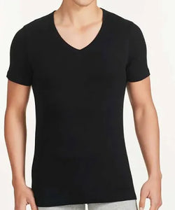 T-shirt ragno cotone a v