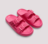 Crocs di gomma con fibbie antiscivolo extra comfort 86196 90525