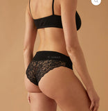 Slip laser con pizzo retro 8014