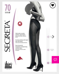 Collant 70 bikini ibici a compressione ( young 70 )