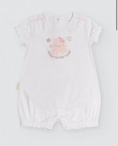 Tutina corta per neonati Pink Ocean Tales 25399 25403 25556