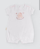 Tutina corta per neonati Pink Ocean Tales 25399 25403 25556