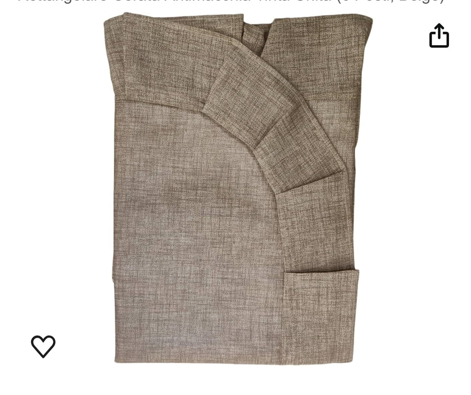 Copritavola BA t.unita con riccio X6