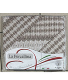 C.lenzuola percalle geometrico 2 posti MAXI 270