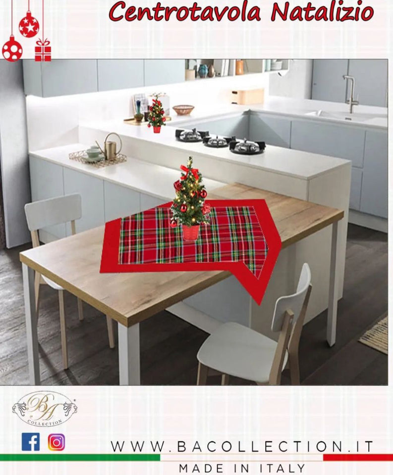 Centrotavola Tartan Ba