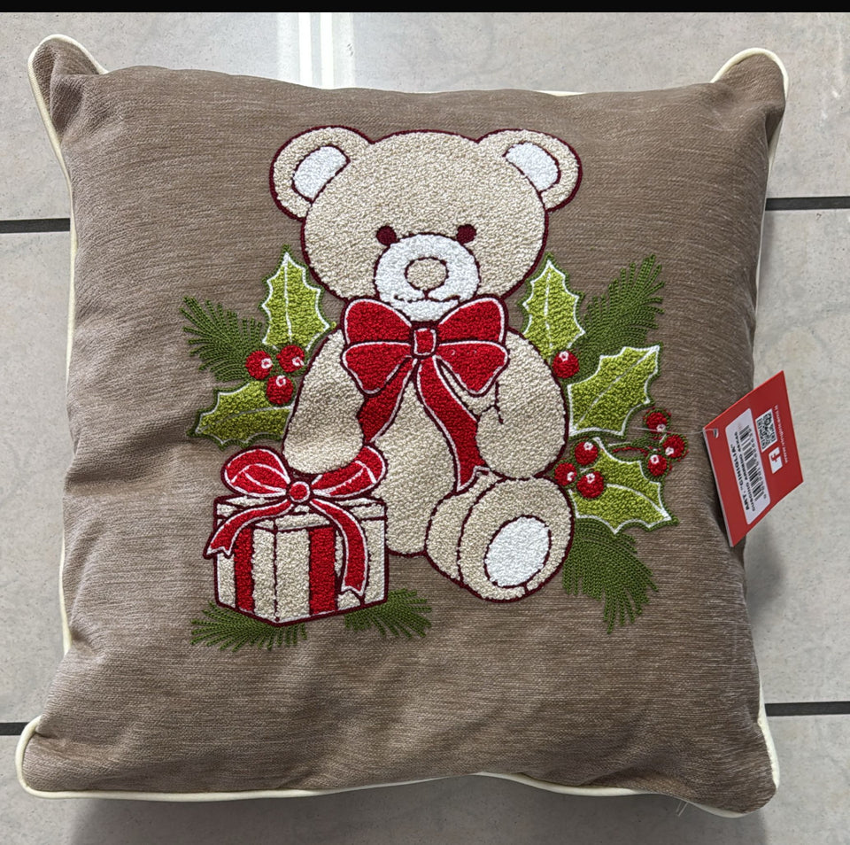 Cuscino velluto vingi natale