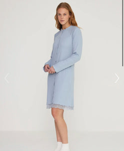 Camicia noidinotte in costina invernale 3426