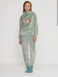Pigiama donna di coral semplice 8907 9375