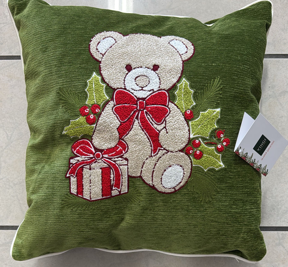 Cuscino velluto vingi natale