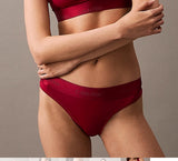 Slip rosso calvin klein molla alta